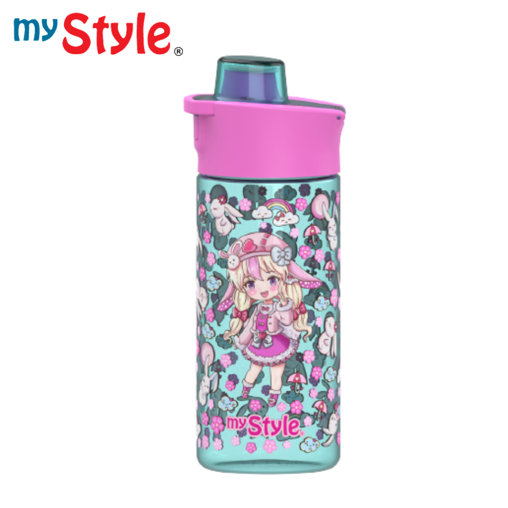 Jual Botol Minum Anak Sekolah Tritan 450ml – Mist Spray & Drink | Anti ...