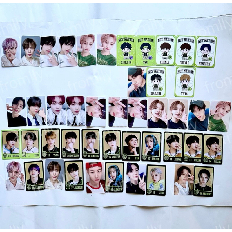 Jual [READY] NCT NATION RANDOM TRADING CARD SET BLACK VER