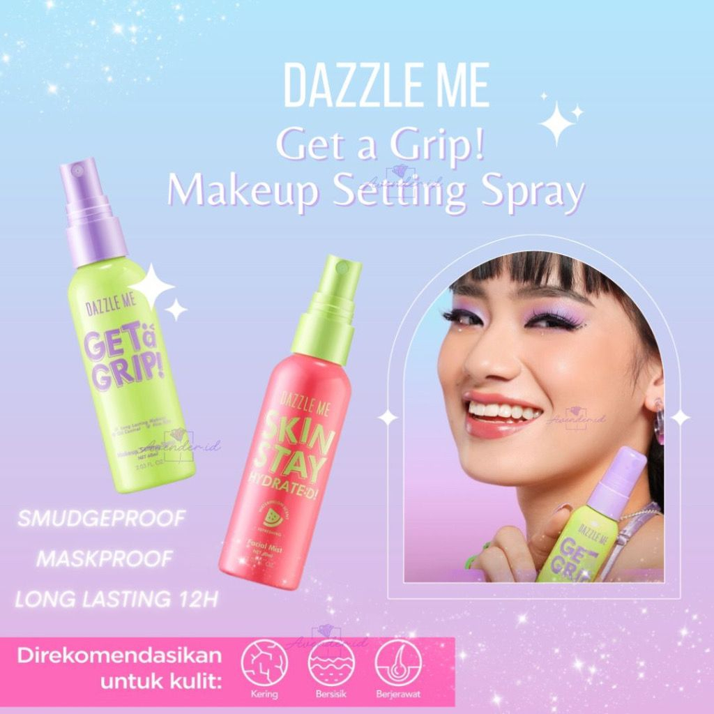 Jual DAZZLE ME SKIN STAY HYDRATED FACIAL MIST 60ml Shopee Indonesia