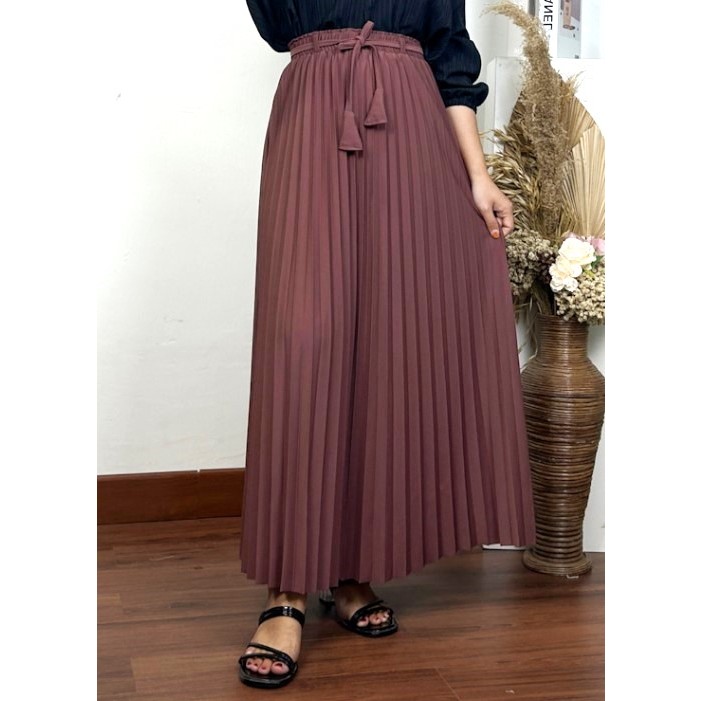 Jual Rok Plisket Premium Tebal 100 Original Rok Rempel Dewasa Cod Shopee Indonesia 2291