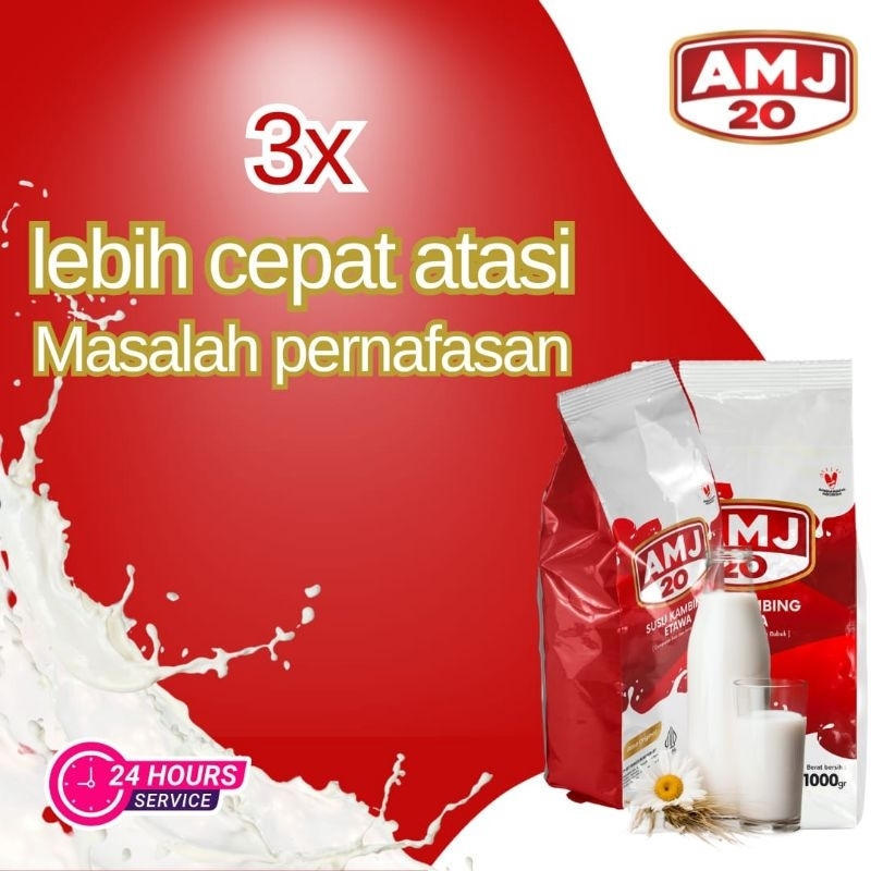 Jual susu kambing etawa original AMJ 20 1kg | Shopee Indonesia