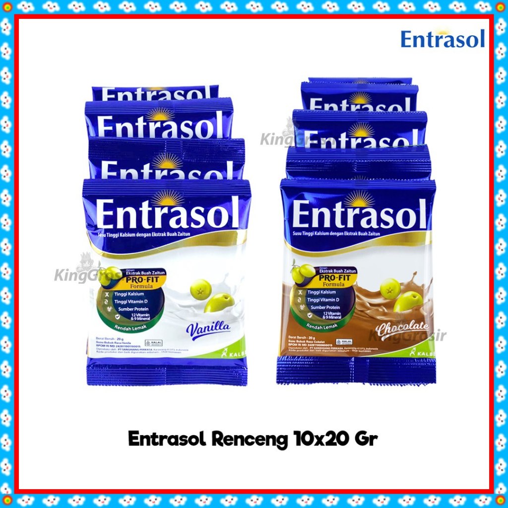 Jual Entrasol Renceng / Anlene Actifit Renteng Susu Kalsium 10 sachet ...