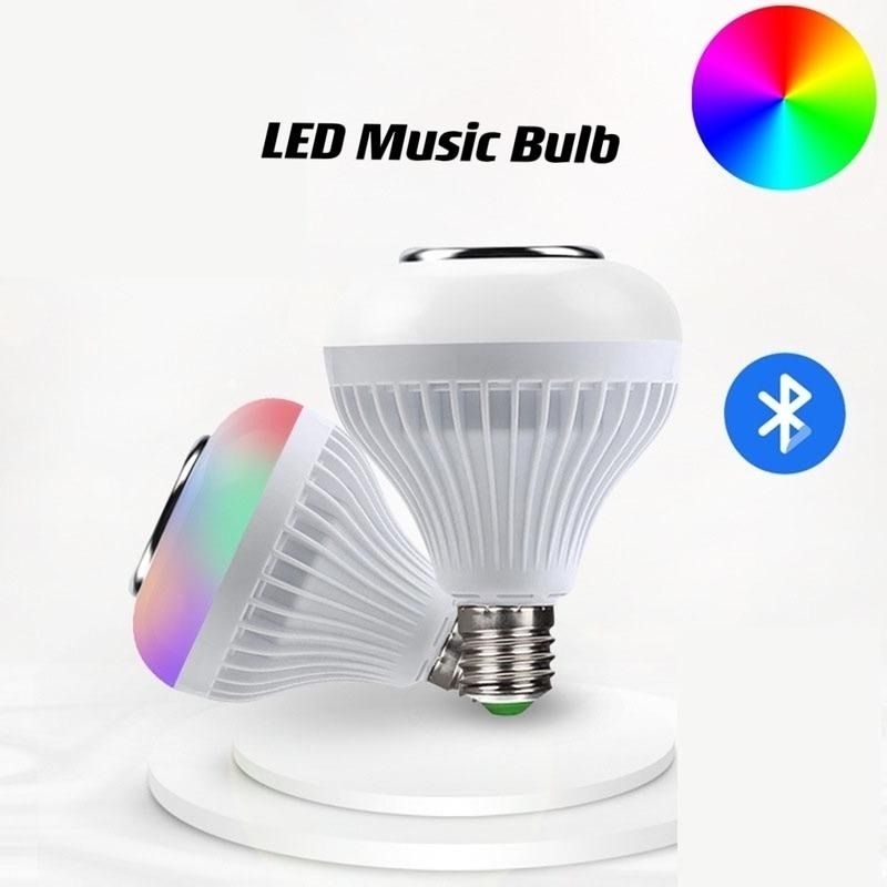 Jual Pplus Lampu Bohlam Rgb Bluetooth Speaker Musik In Lampu Warna