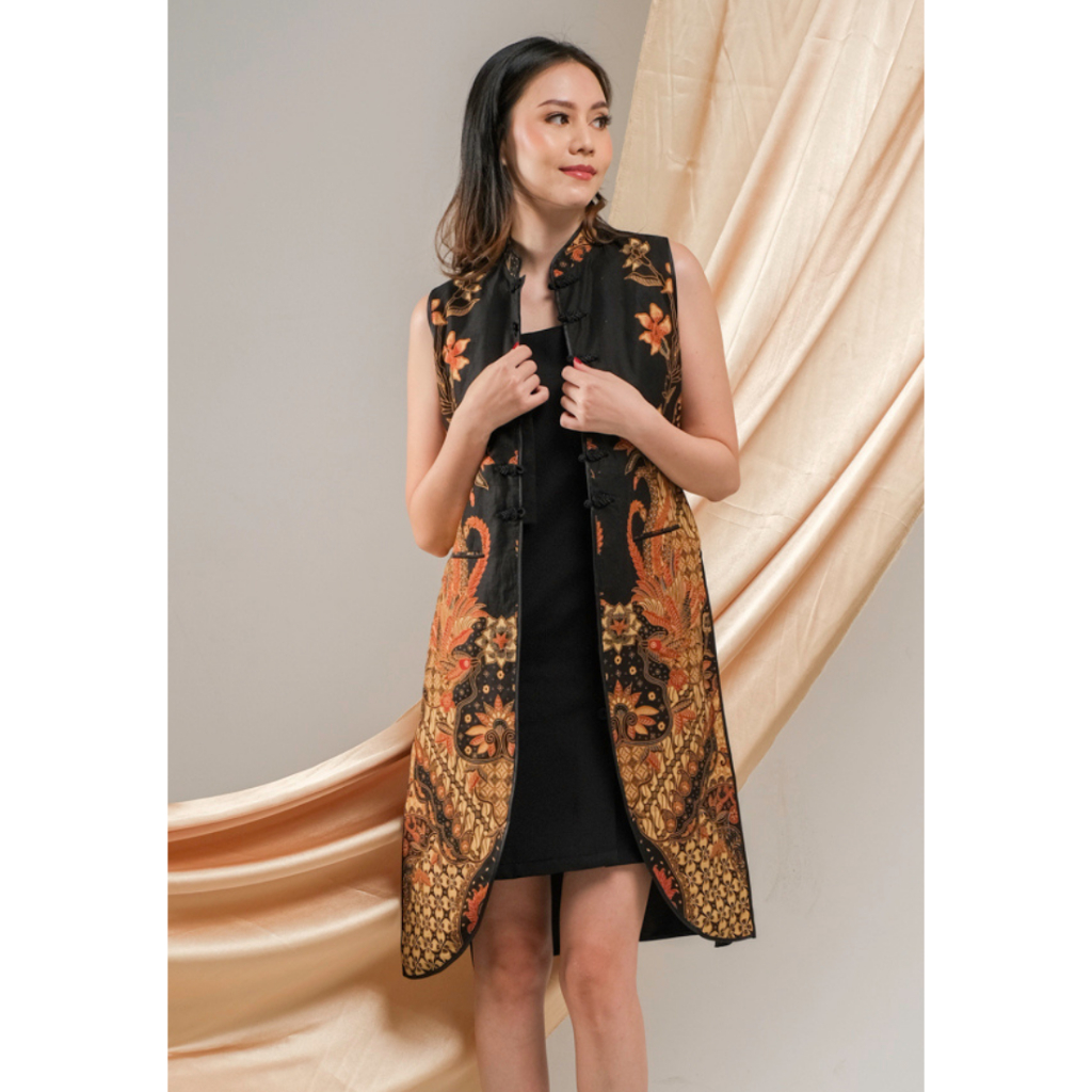 Jual Kichi Batik Longtop Outer Batik Naswari | Shopee Indonesia
