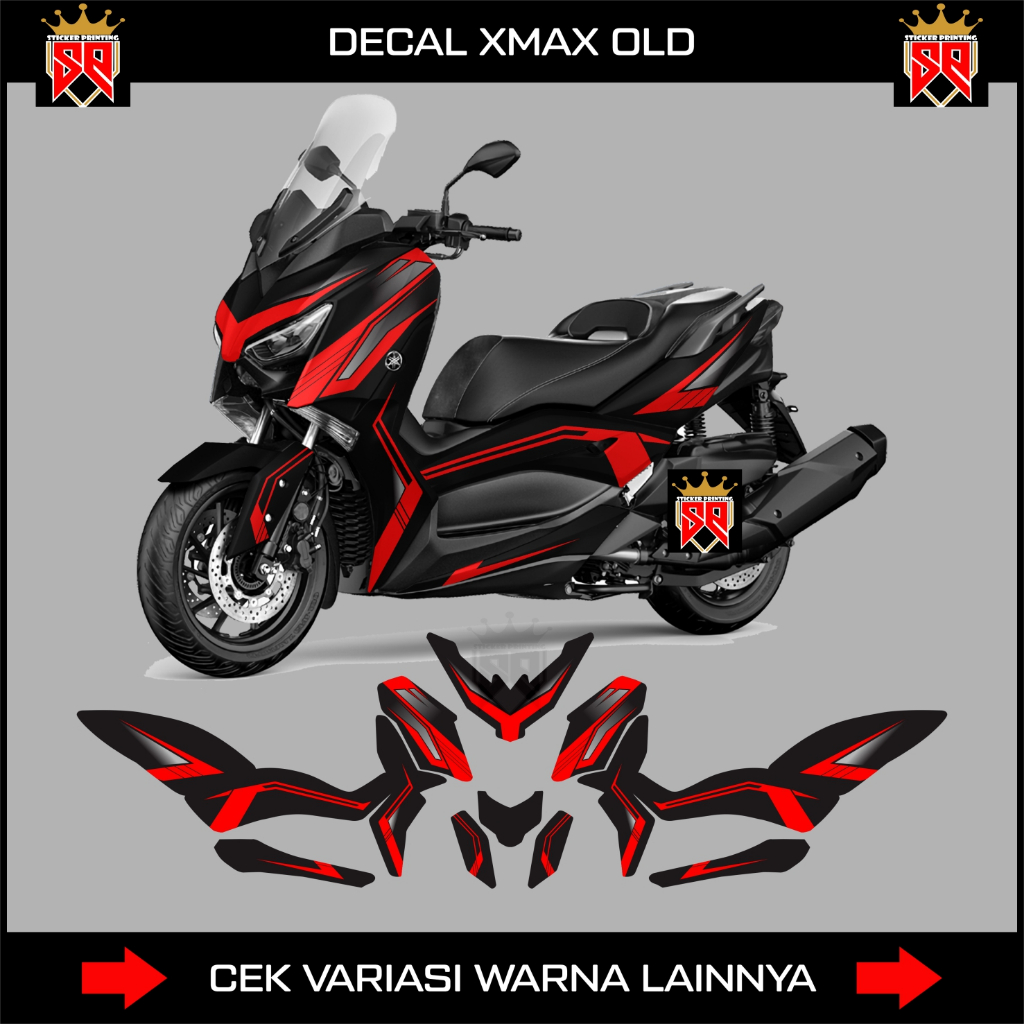 Jual DECAL STRIPING FULLBODY YAMAHA XMAX 250 OLD/STICKER X MAX 250 ...