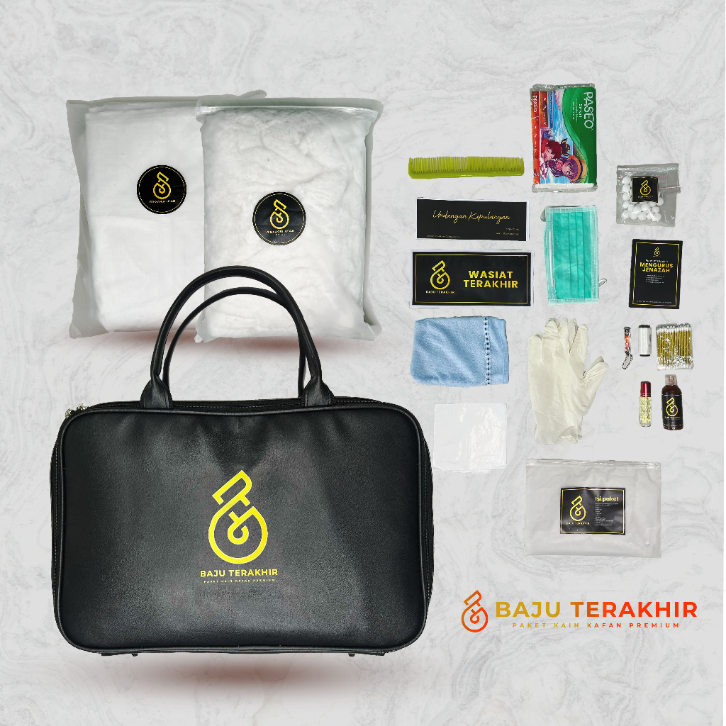 Jual Paket Kain Kafan Lengkap Baju Terakhir GRATIS Tas Exclusive ...