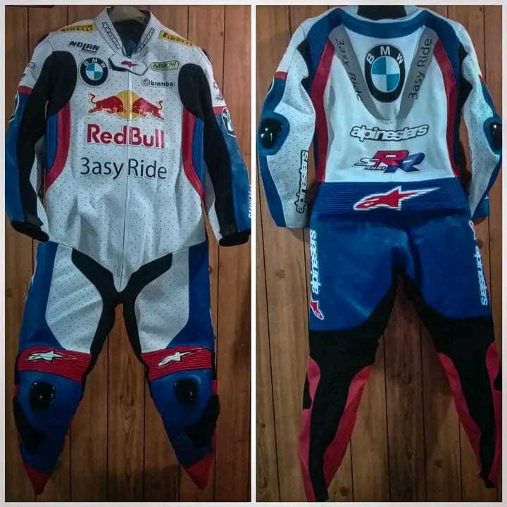 Jual Costume Wearpack balap road race bahan kulit itali asli full ...