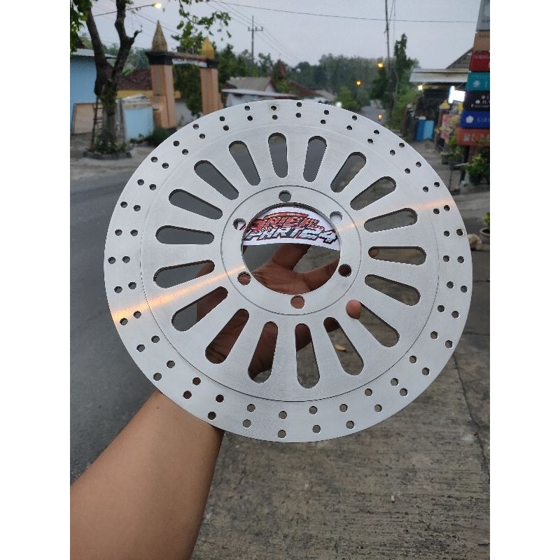 Jual Piringan Disk Cakram Stanlise Scorpio Yamaha Klx Model Kipas Lebar Mm Shopee Indonesia