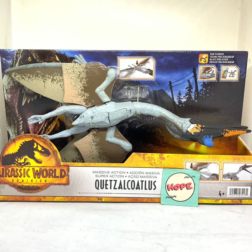 Jual Jurassic World Dominion Massive Action Quetzalcoatlus Original Mattel Shopee Indonesia 9479