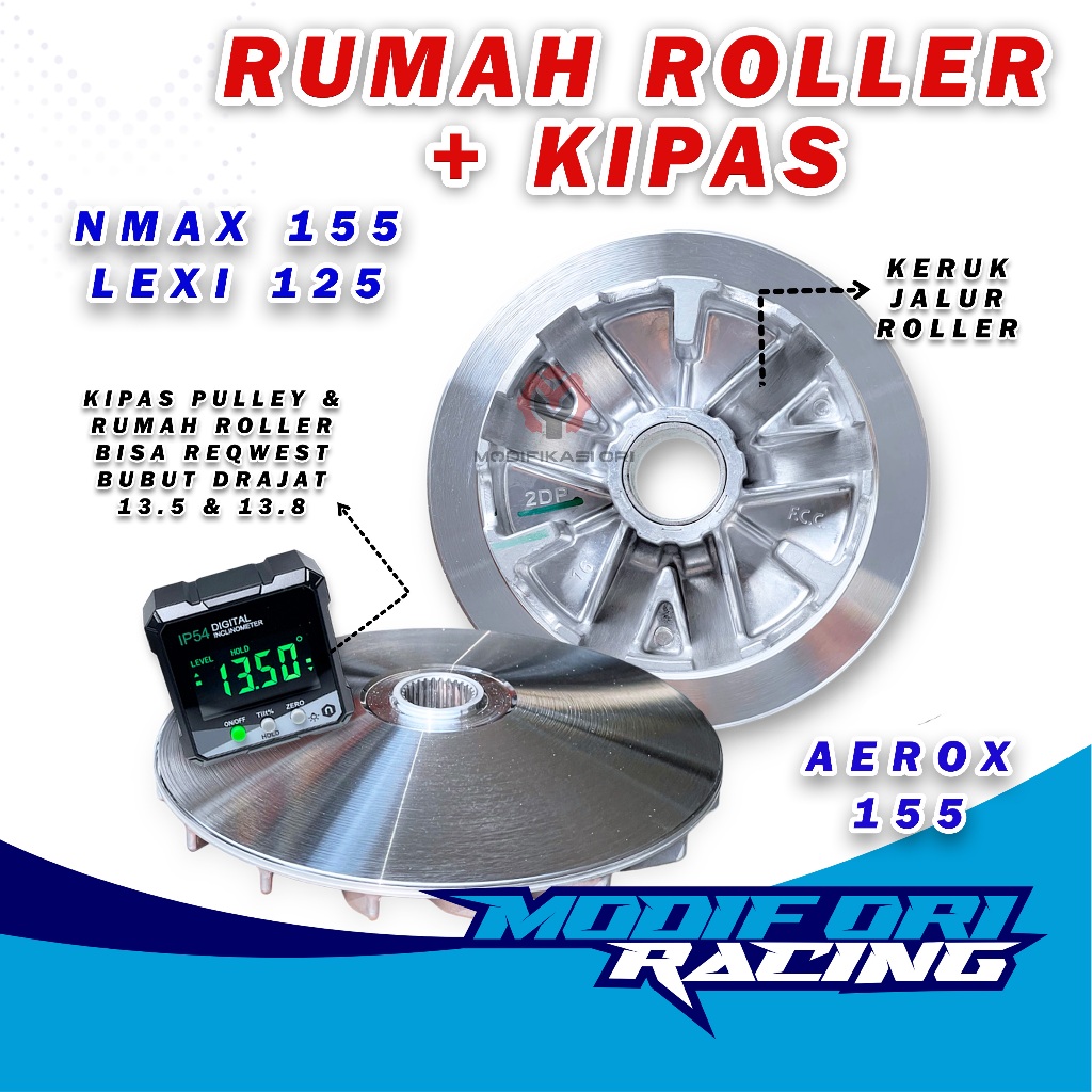 Jual Rumah Roller Pulley Nmax Custom Racing Bubut Racing Roller Racing Nmax Rumah Roller Lexi