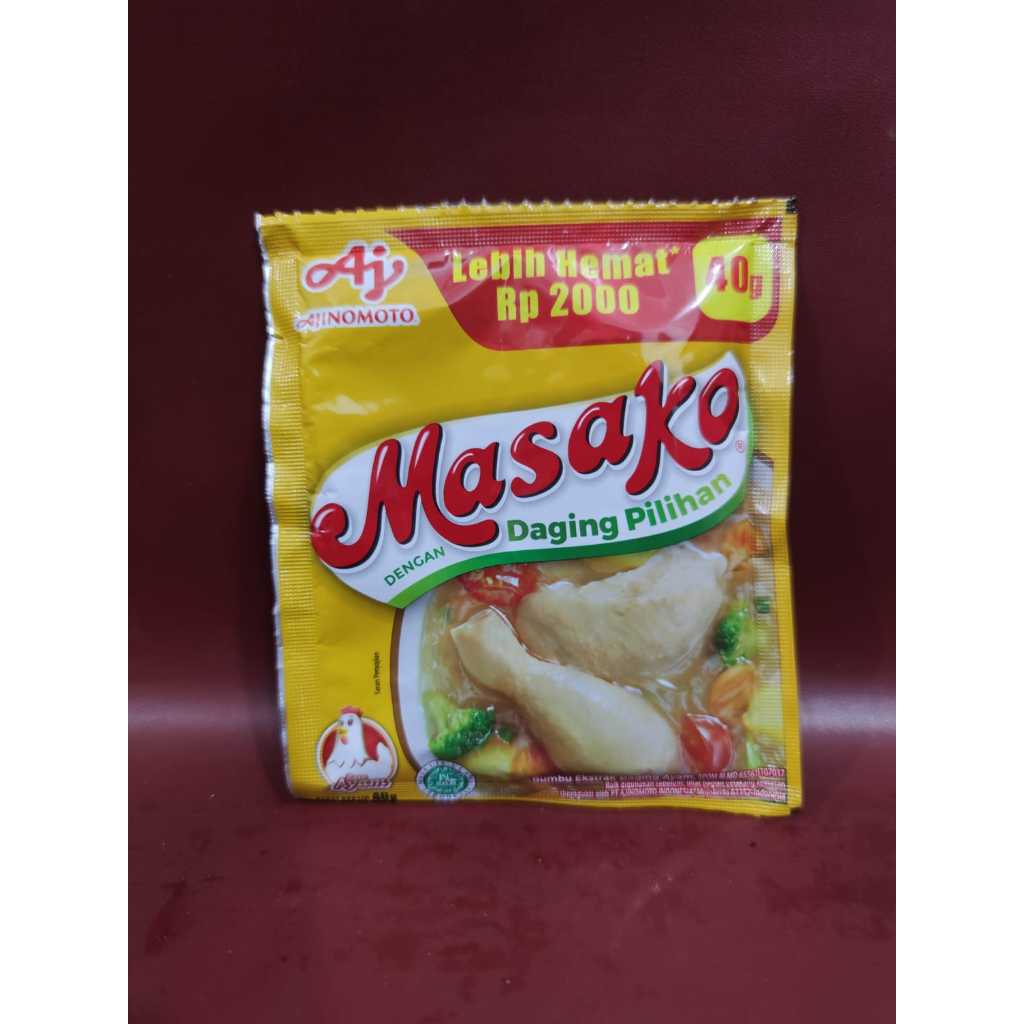 Jual Masako Ayam 40gr Bumbu Penyedap Rasa Ayam Masako Shopee Indonesia