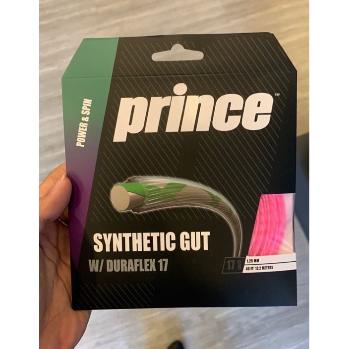 Jual Promo!! Senar Tenis Prince Synthetic Gut/Tennis String Prince Gut