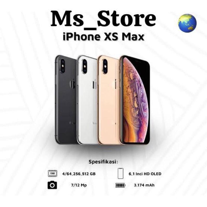 Jual iPhone Xs Max iBox Resmi | Shopee Indonesia