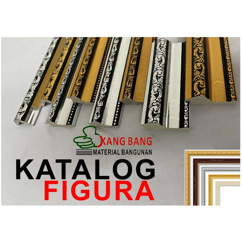 Jual Bingkai Pvc/Frame/List Siku/Figura/ Lis plavon PVC Terbaru