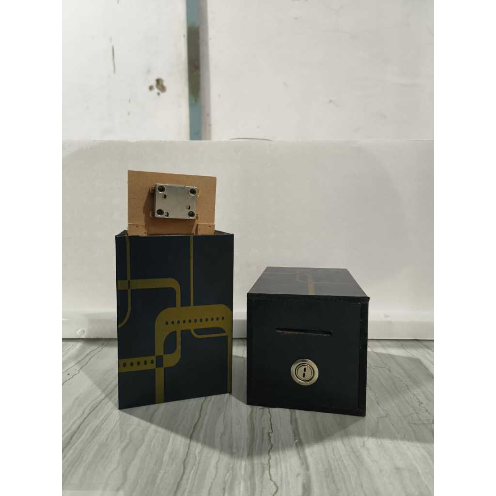 Jual Celengan Kunci Target 10 Juta 5k 500rb 2k Tabungan Kayu Kotak ...