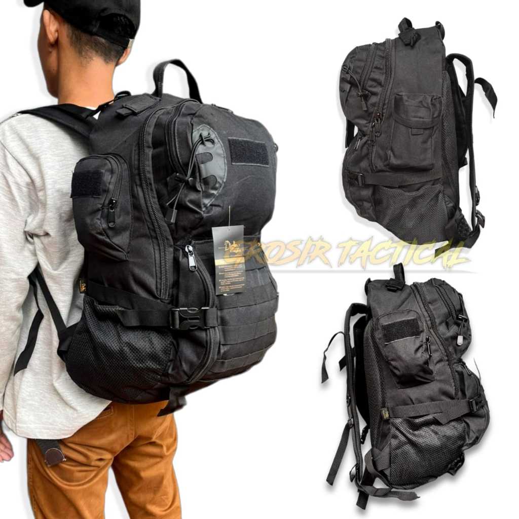 Jual [T.02]Tas Ransel Pria/Tas Ransel Tactical Bahan Kanvas Nilon ...