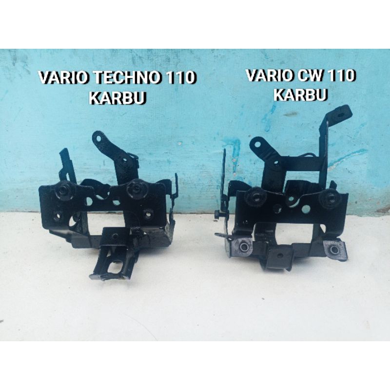 Jual Breket Rumah aki Vario Cw / Techno 110 karbu Original ( Copotan