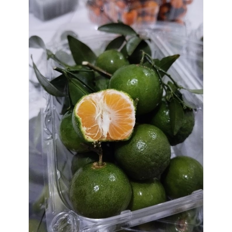 Jual Jeruk Santang Madu Hijau/ Greenchi Super MANIS (500g) | Shopee ...