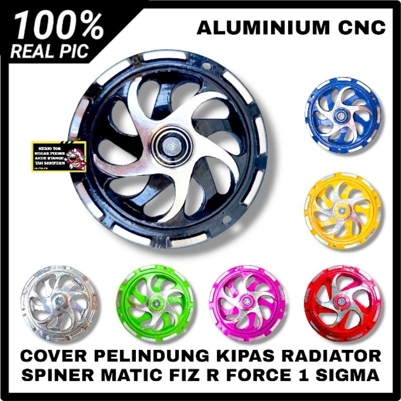 Jual Cover Pelindung Kipas Radiator Spinner Spiner Mesin Cover Kipas Fiz R Force Sigma Beat