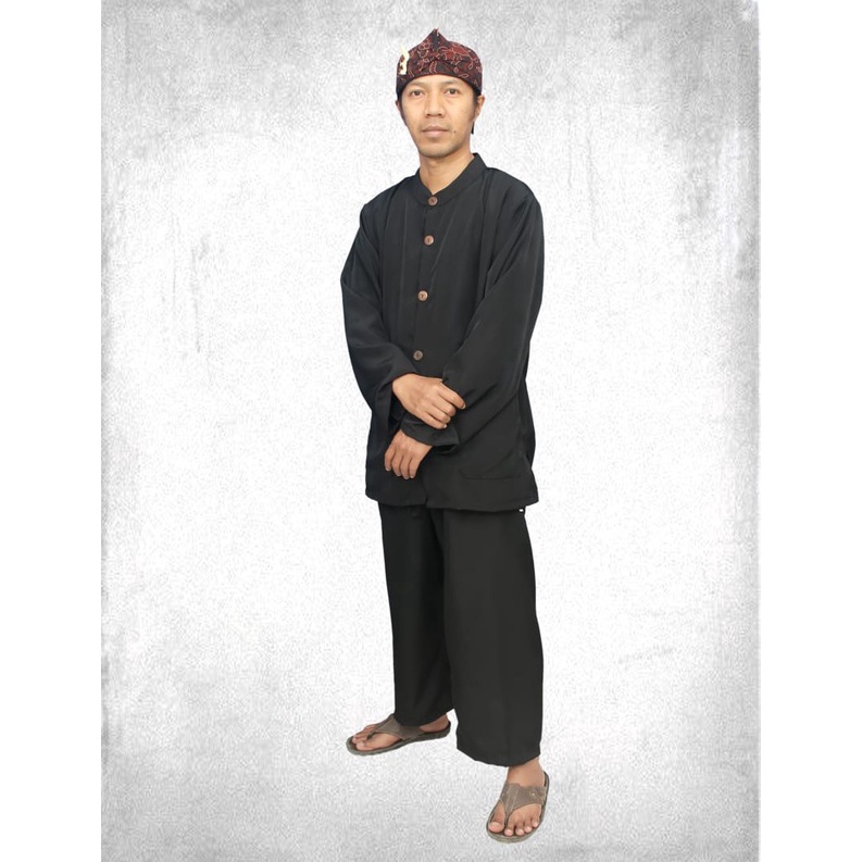 Jual Paling popular setelan baju pangsi sunda dewasa lengkap dengan