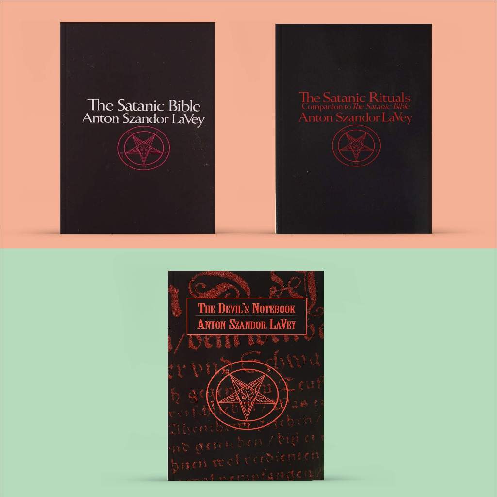 Jual Anton Szandor Lavey Books Collection (Satanic Bible, Ritual, Witch ...