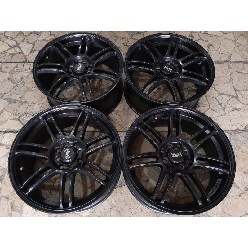 Jual Velg Racing Bekas Hsr BOON R17 Lebar 7,5 Inch Hole 4 x 100 dan 4 x ...