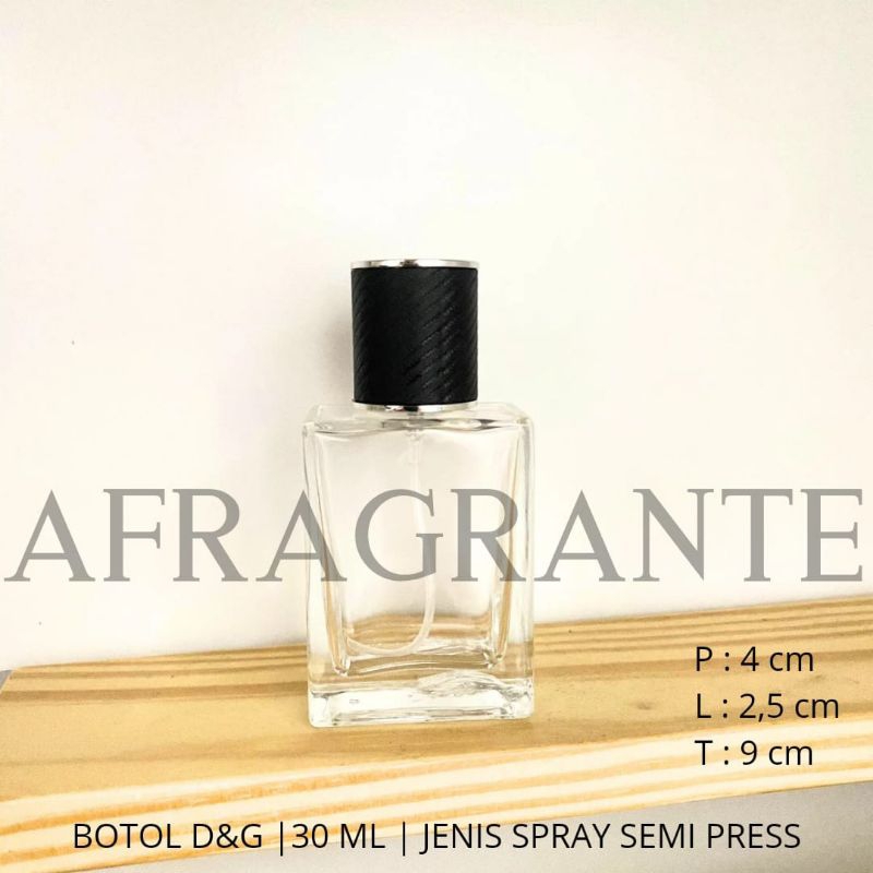 Jual Botol Parfum D G Ml Semi Press Botol Parfum Kotak Botol