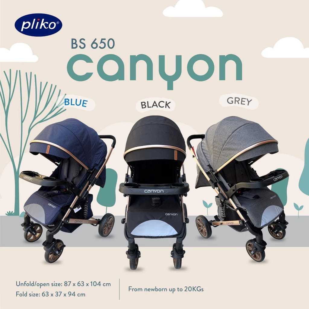 Stroller 2024 lipat pliko