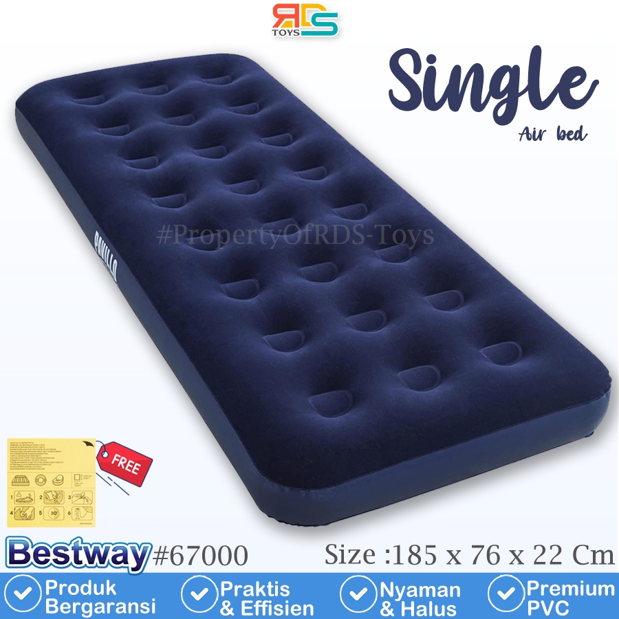 Jual Bestway 67000 Kasur Angin Single / Kasur Camping Portable Lipat