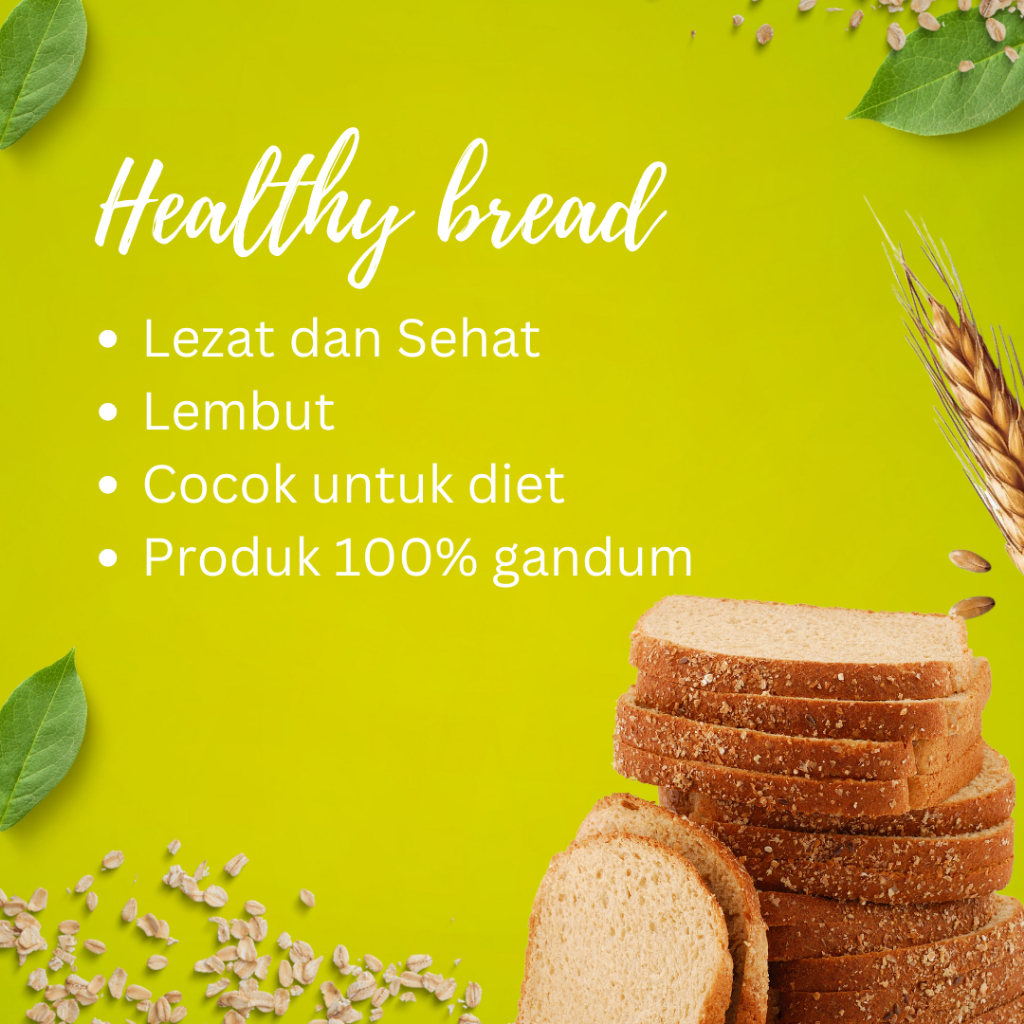 Jual Debakker Bakery Five Grain Roti Rendah Kalori - Healthy Food ...