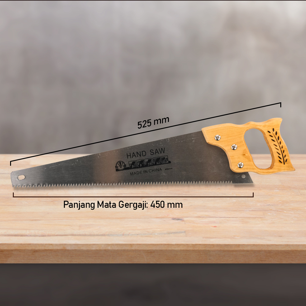 Jual Gergaji / Gergaji Kayu / Gergaji 18 inch / Gergaji Kayu 450 mm ...