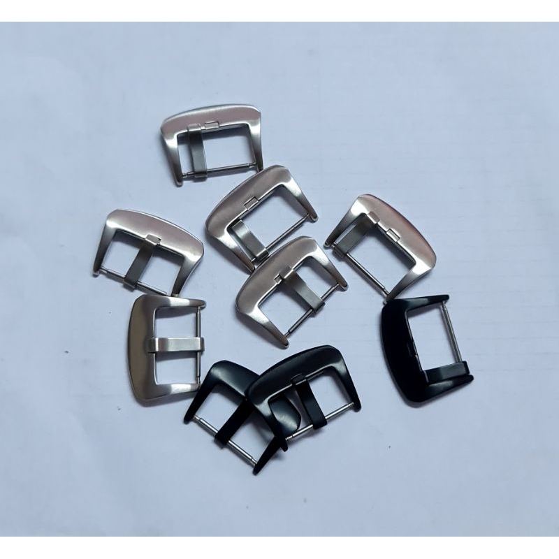 Jual buckle jam tangan ukuran 22mm polos | Shopee Indonesia