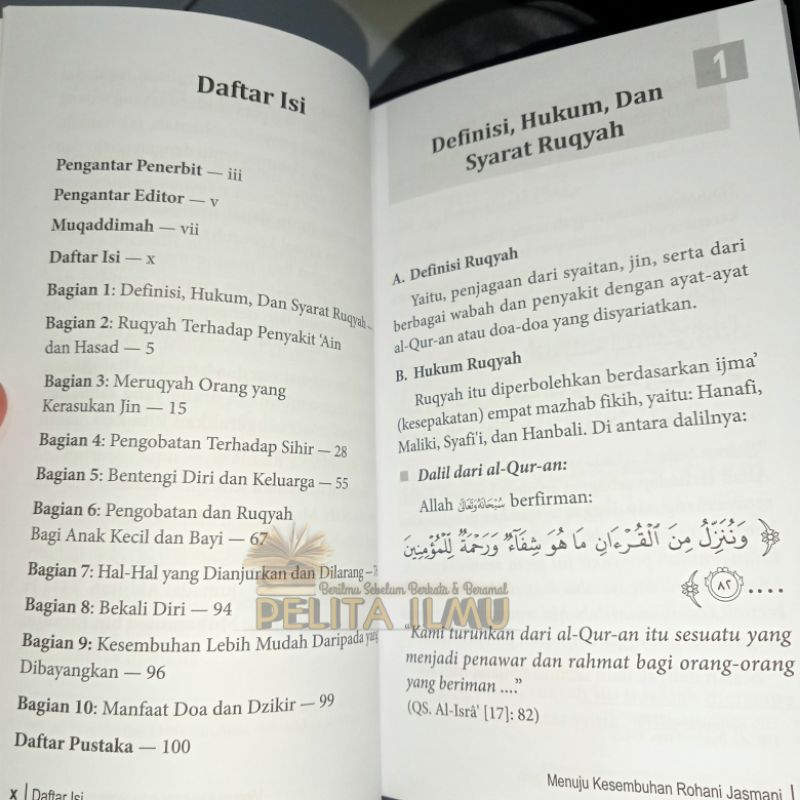 Jual Buku Menuju Kesembuhan Rohani Jasmani - Terjemah Kitab Rihlah Asy ...