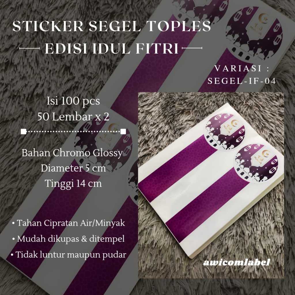 Jual Sticker Toples Segel Edisi Idul Fitri | Shopee Indonesia