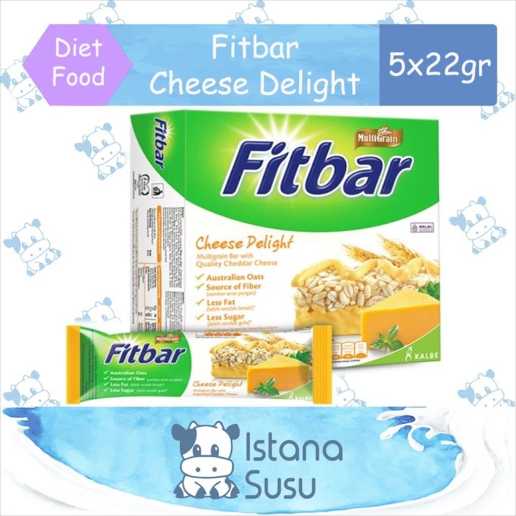 Jual Fitbar Cemilan Instant Untuk Diet 1 Box Isi 5 / 12 Pcs 20gr ...