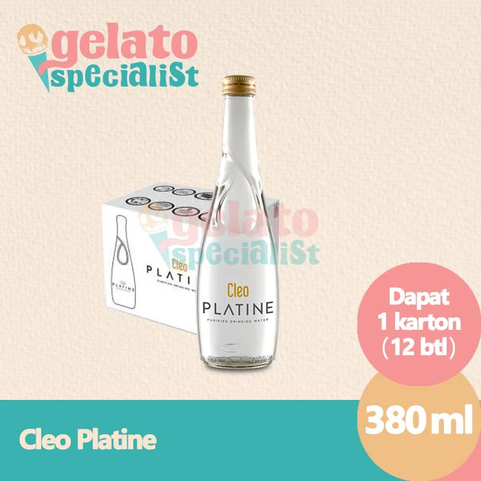 Jual Cleo Platine Demineral Water Botol Kaca 330ml Dus Isi 12 Botol Shopee Indonesia 6715