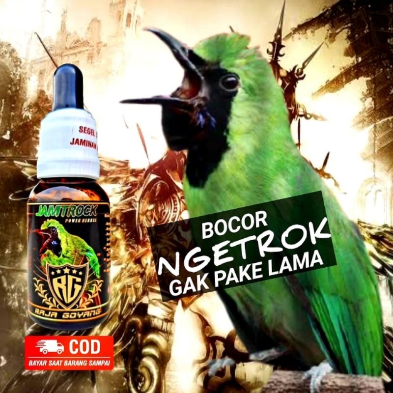 Jual JAMTROCK RG/Vitamin burung Cucak Ijo/penggacor burung cucak ijo ...