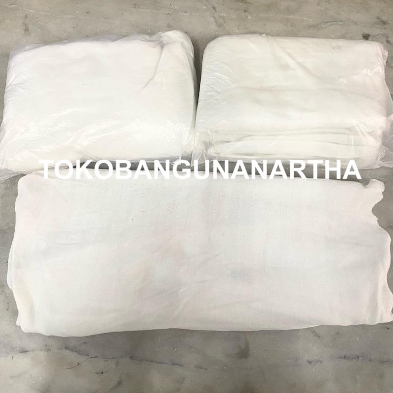 Jual Majun Putih Lembaran / Kain Lap Majun Putih Lembaran | Shopee