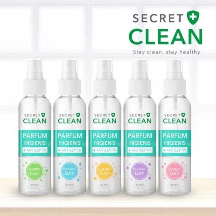 Jual Secret Clean PARFUM Higienis Antiseptic 100 ml | Shopee Indonesia