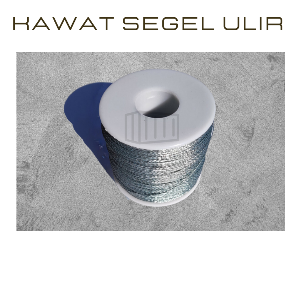 Jual Kawat Segel Ulir Kawat Kasar PLN Kawat Nip Seal Kawat Crimp Seal ...