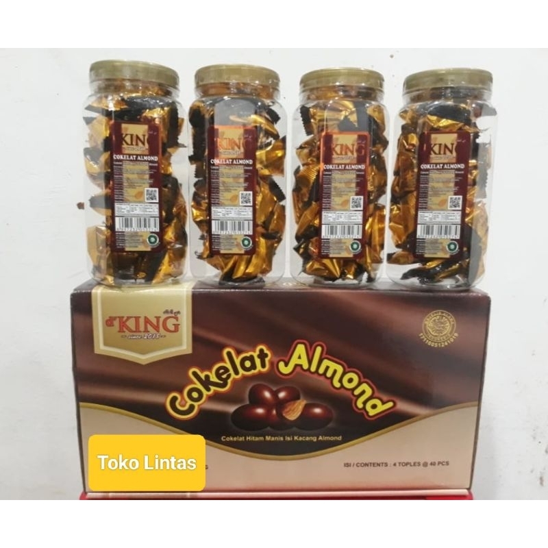 Jual Cokelat Kacang Almond Dking Per Dus Isi 4 Toples Shopee Indonesia 4497