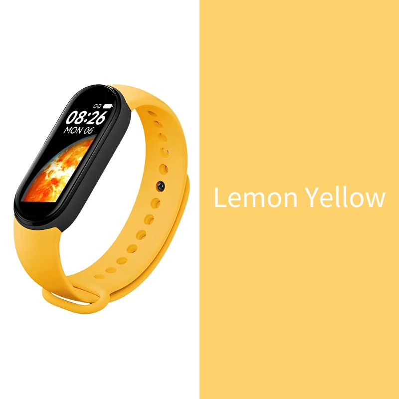 Casio smartband M8 Full Display Professional Health Sleep Monitoring APP Message Notifications Water Resistance Exercise and heart rate