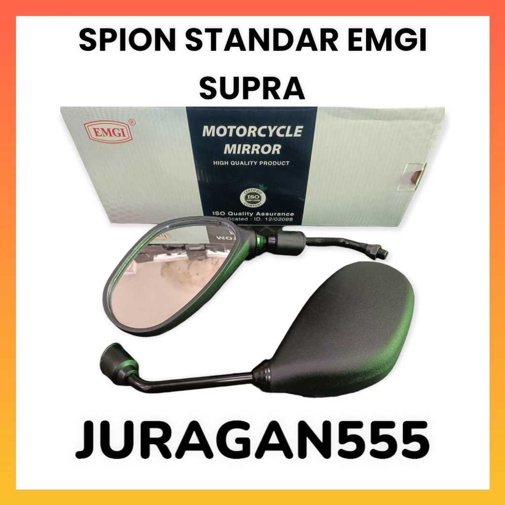 Jual kaca spion model standar EMGI Satu set Spion SUPRA X lama 100 CC ...