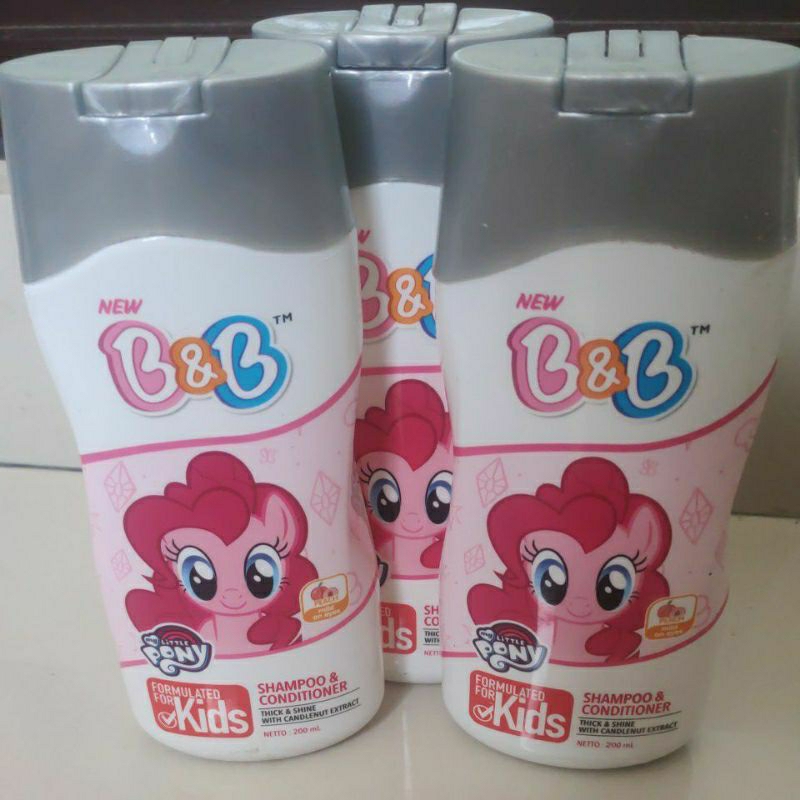 Jual B&B KIDS Shampoo & Conditioner PEACH 200 Ml | Shopee Indonesia