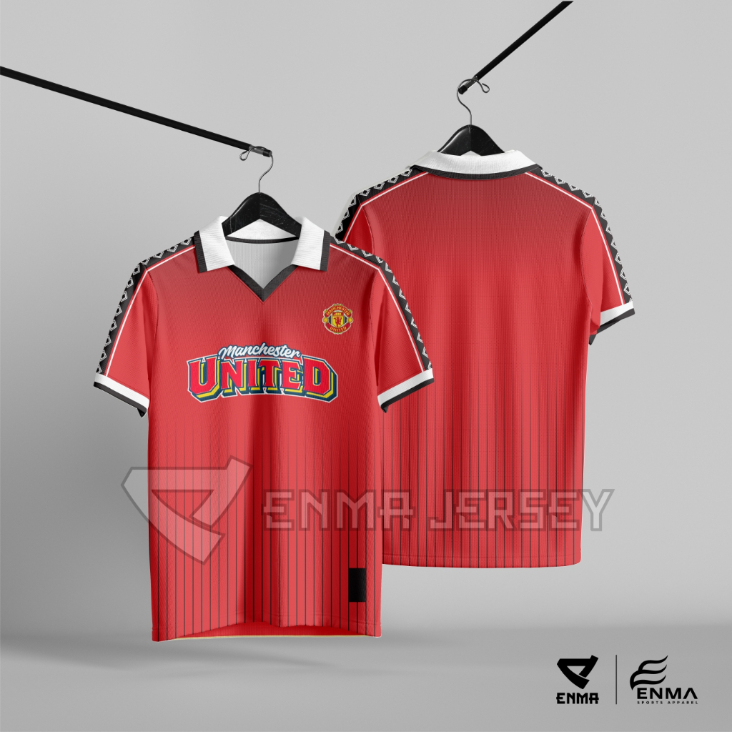 Jual Jersey Vintage Bloke core Retro Fantasi MANCHESTER UNITED Shopee Indonesia