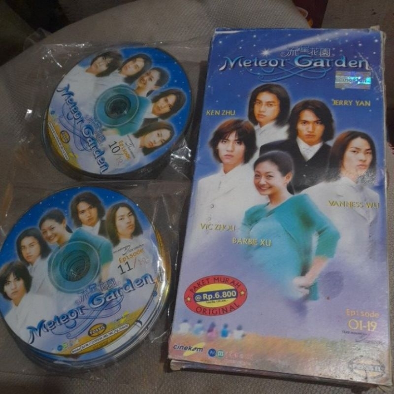 Jual vcd meteor garden original bukan burningan isi 19 disk | Shopee ...
