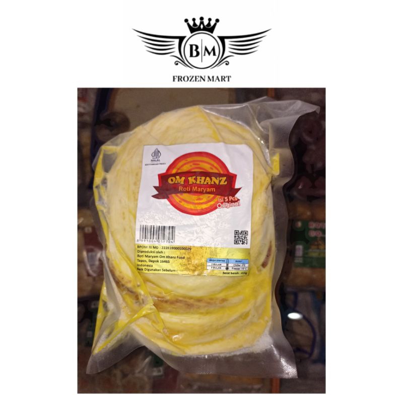 Jual Roti Maryam Om Khanz (Extra Butter). | Shopee Indonesia
