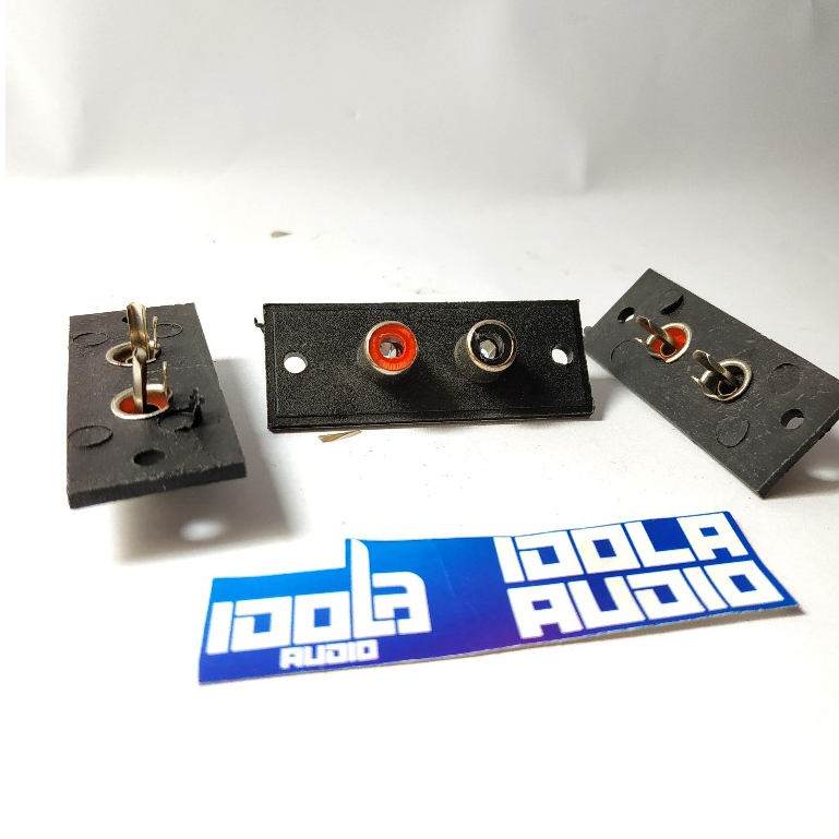Jual Socket RCA 2 PIN | Soket / Lubang RCA Segi Panjang 2 Pin YM 582 ...