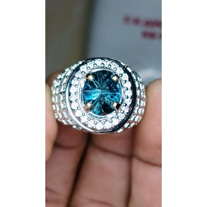 Jual Blue topaz London custom | Shopee Indonesia