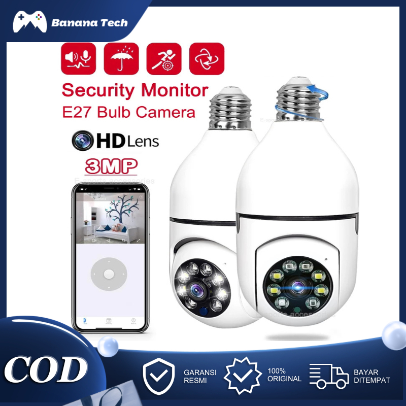 Jual V380 New IP Camera Bohlam PTZ Speed Doom 3MP Full HD Cctv Wireless ...